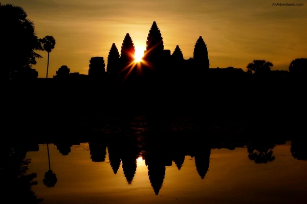 Angkor Wat Cambodia sunrise